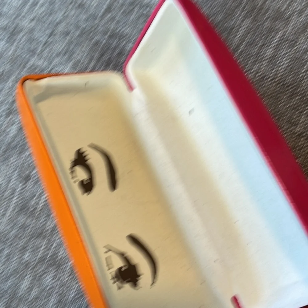 Kate Spade New York Sunglasses Case, Pink/Orange